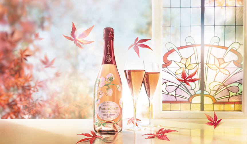 限定ロゼ「ペリエ ジュエ ベル エポック エディション オータム 2006」発売開始｜Perrier -Jouët　ギャラリー