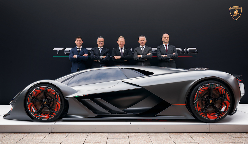 ランボルギーニ、EVスーパーカー「テルツォ ミッレニオ」披露｜Lamborghini ギャラリー