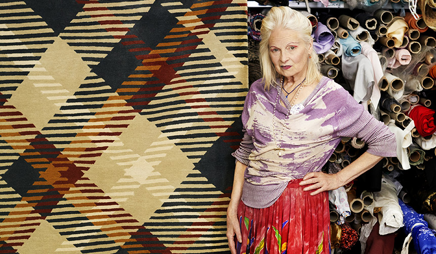 ヴィヴィアン・ウエストウッドがThe Rug Companyの20周年を祝う記念ラグをデザイン｜Vivienne Westwood ギャラリー
