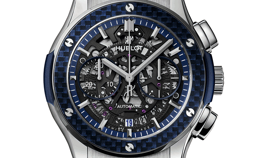 わずかに88本のみ。スケルトンフェイスにブルーカーボンを合わせた特別モデル｜HUBLOT　ギャラリー