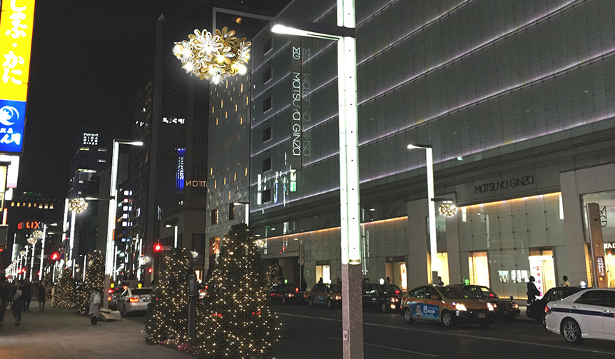 年末年始の風物詩。『GINZA ILLUMINATION 2017』開催中｜LOUNGE ギャラリー