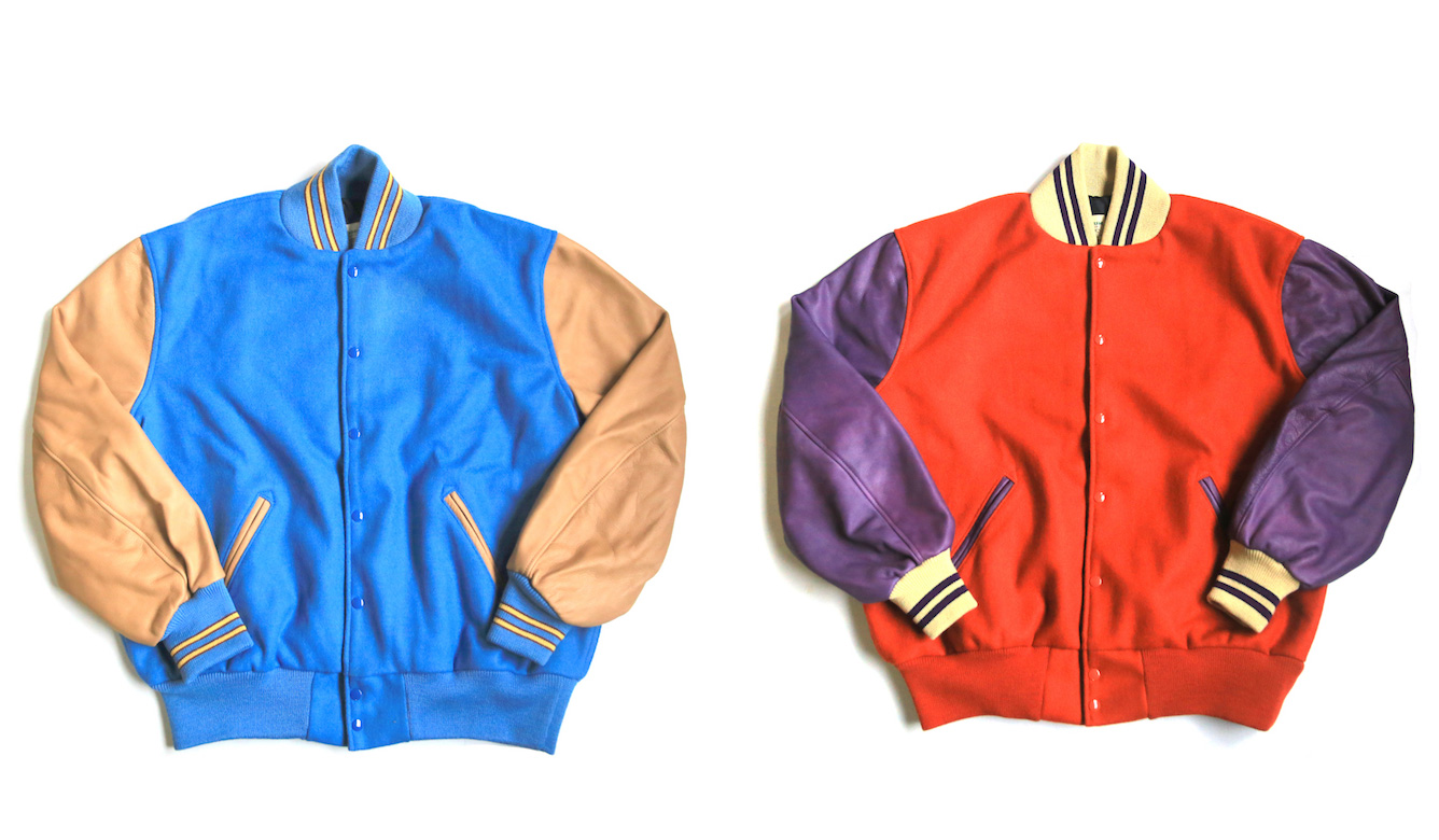 「SKOOKUM」へカスタムオーダーしたスタジアムジャケット｜LANTIKI CENTRAAAAAL　ギャラリー