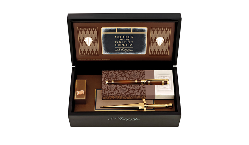 エス・テー・デュポン限定「オリエント急行殺人事件」コレクションがに発売｜S.T.Dupont ギャラリー