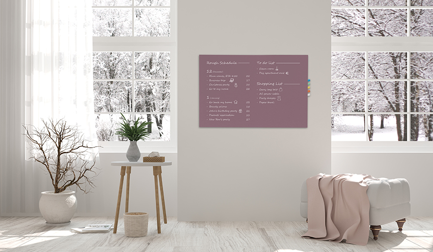 空間との親和性に配慮。フレームを無くした最小限のホワイトボード｜METAPHYS ギャラリー