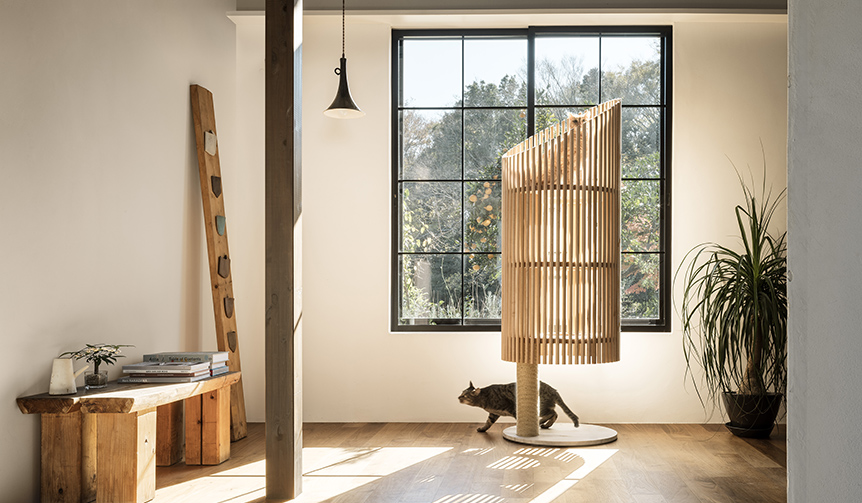 素材とデザインをこだわりぬいた美しいキャット・ツリー｜RINN ギャラリー