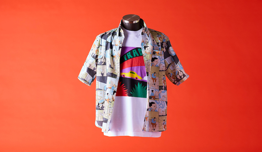 vol.13「トロピカルシャツは、重ね着1000％」PRADA｜プラダ ギャラリー