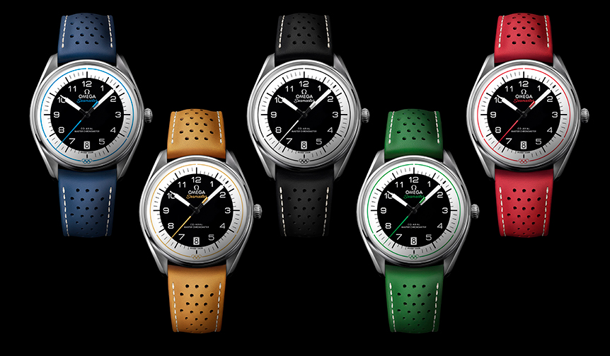 平昌オリンピック開幕を記念した五輪カラーのシーマスター｜OMEGA　ギャラリー
