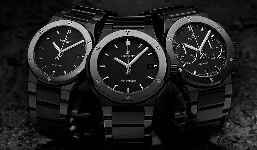 「クラシック・フュージョン」に登場したブラックセラミックブレスレットモデル｜HUBLOT　ギャラリー