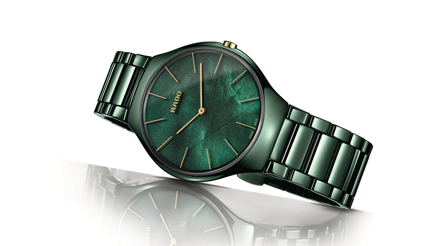 華やかな庭園からインスピレーションを得た新作「トゥルー シンライン」｜RADO　ギャラリー
