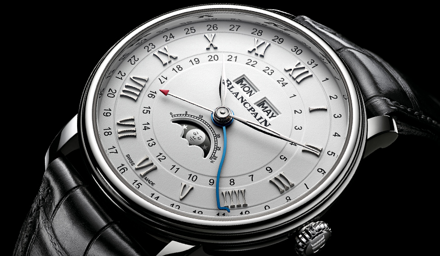 実用的かつ美麗なる新作「ヴィルレ コンプリートカレンダーGMT」｜BLANCPAIN ギャラリー