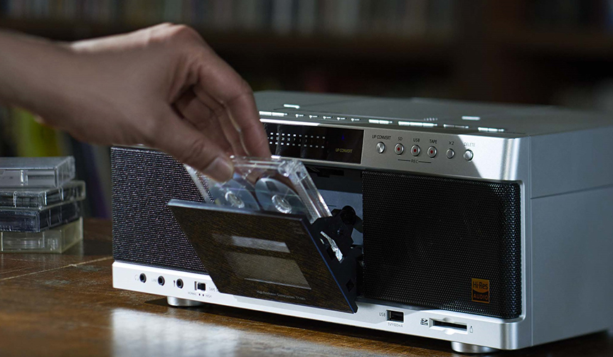 ブーム再燃のカセットテープに対応。ハイレゾラジカセ｜TOSHIBA Lifestyle Electronics Trading　ギャラリー