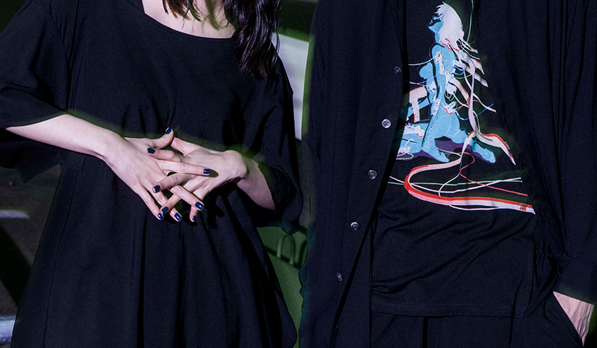 ヨウジヤマモトのブランドGround Yと「GHOST IN THE SHELL/攻殻機動隊」による新作が誕生｜Ground Y ギャラリー