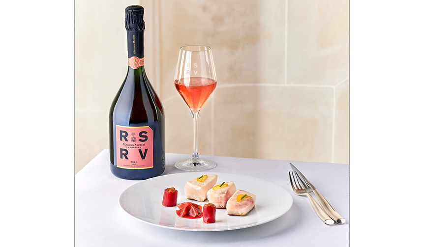 メゾン最高峰のRSRVラインに「メゾン マム RSRV ロゼ・フジタ」誕生｜MAISON MUMM　ギャラリー