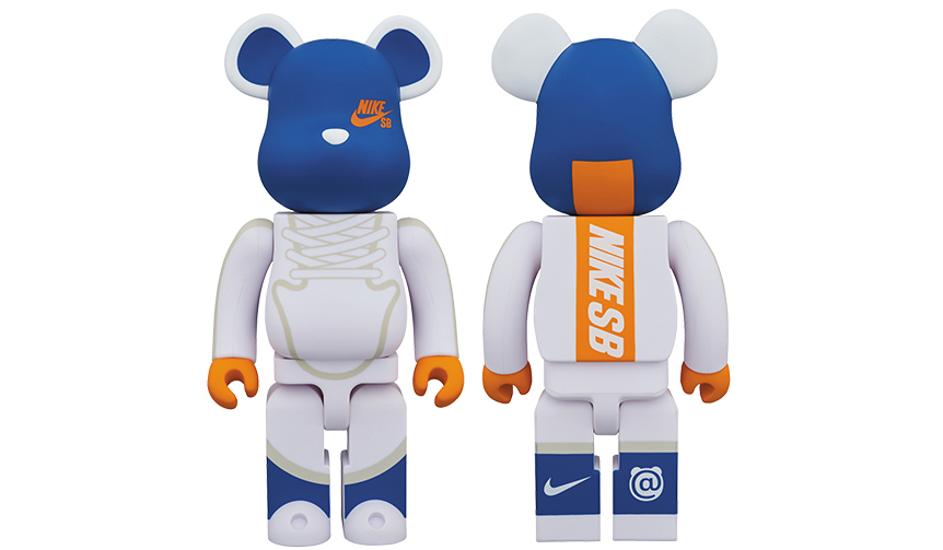 BE@RBRICK NIKE SB WHITE 100% & 400% / 1000%｜MEDICOM TOY　ギャラリー