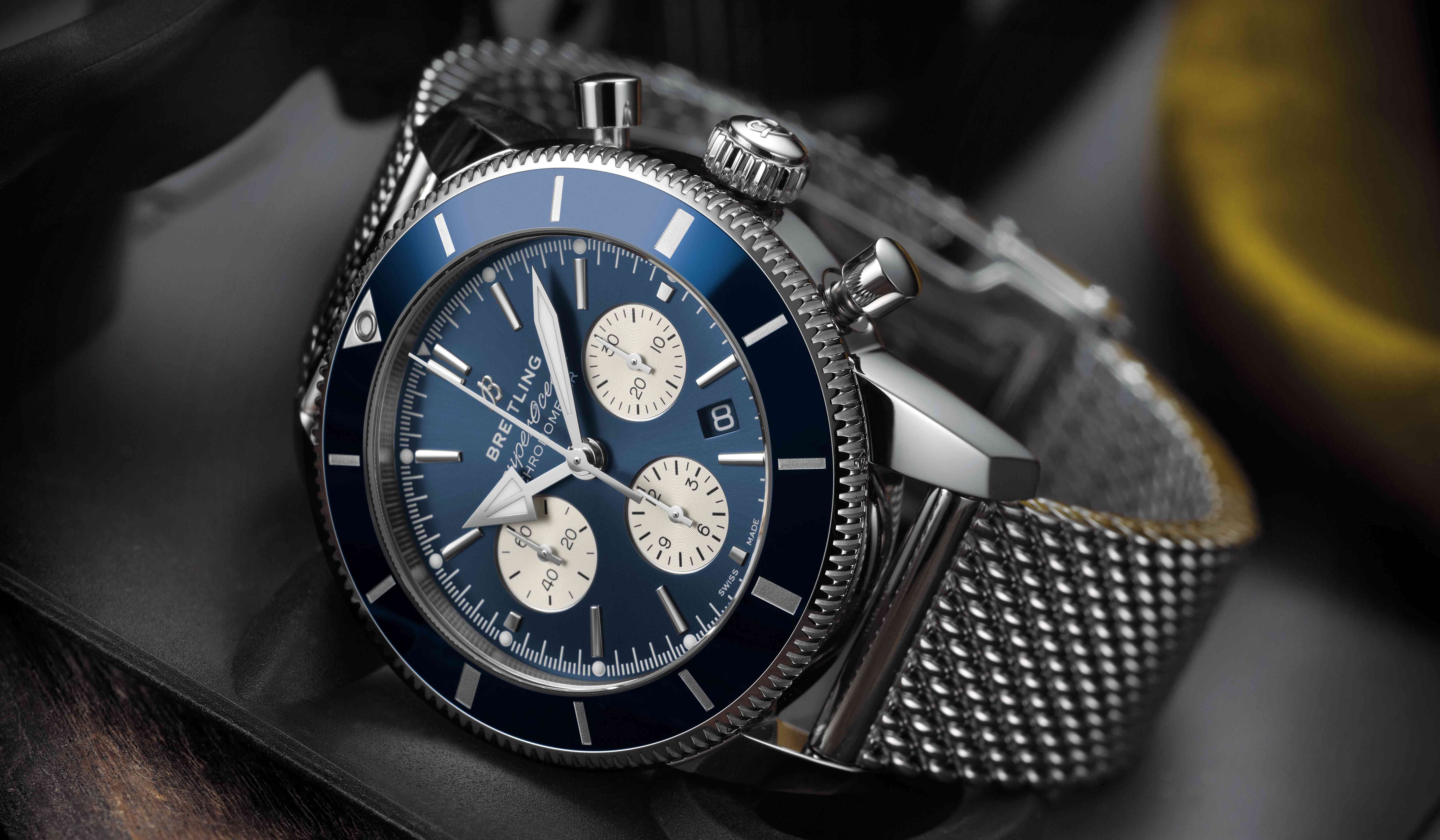 デザインを一新したばかりのスーパーオーシャン ヘリテージが、さらに進化｜BREITLING ギャラリー