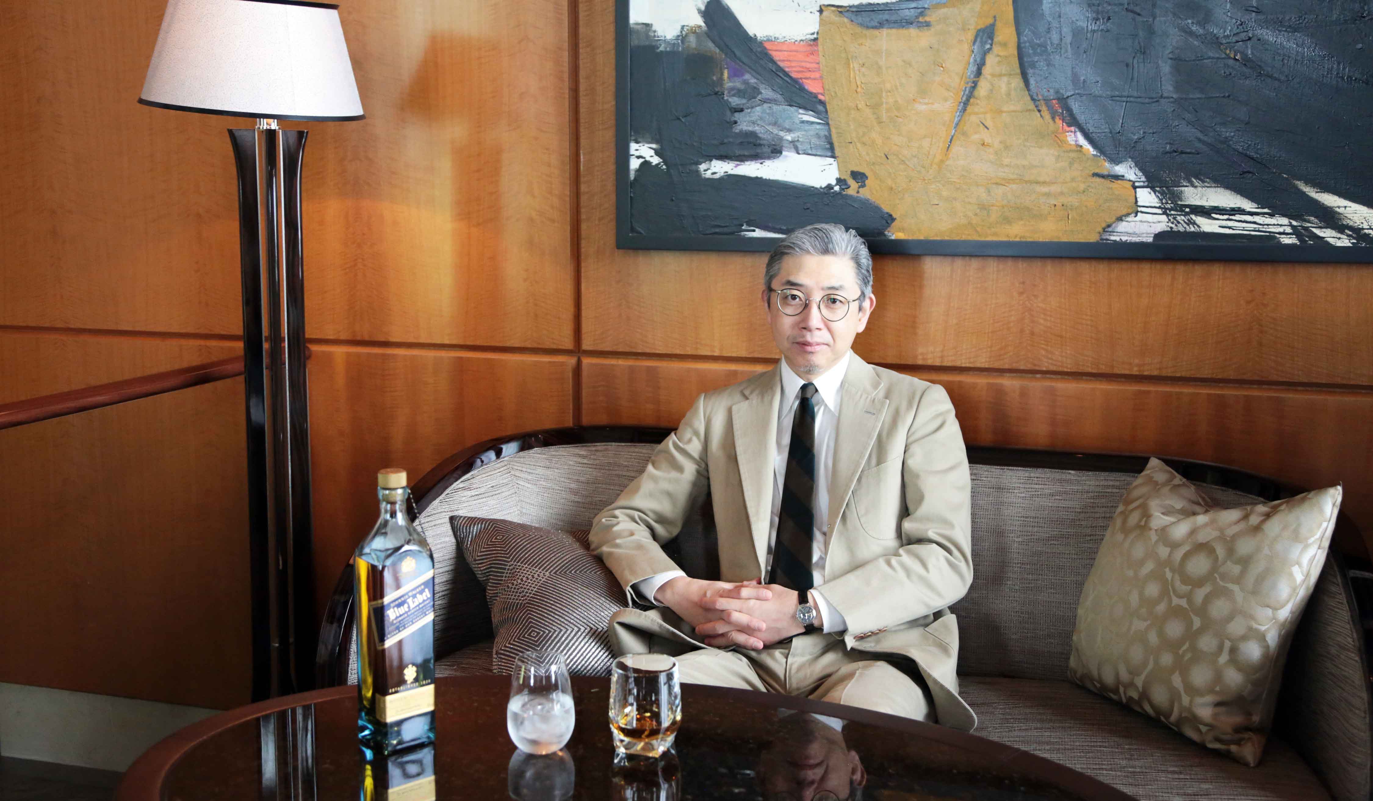 ソリマチアキラが堪能する「ブルーラベル」の味わい｜JOHNNIE WALKER BLUE LABEL　ギャラリー