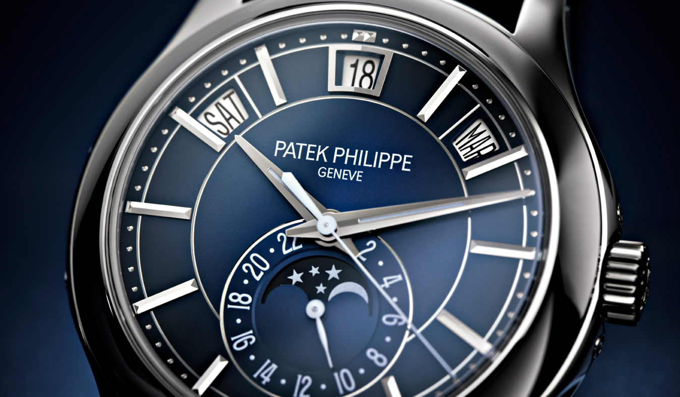 ブルー・ブラック・グラデーション文字盤を搭載したNEW年次カレンダー｜PATEK PHILIPPE　ギャラリー