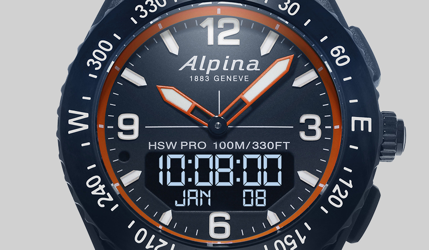多彩なセンサーを搭載したアウトドアスマートウオッチ「アルパイナーX」｜ALPINA　ギャラリー