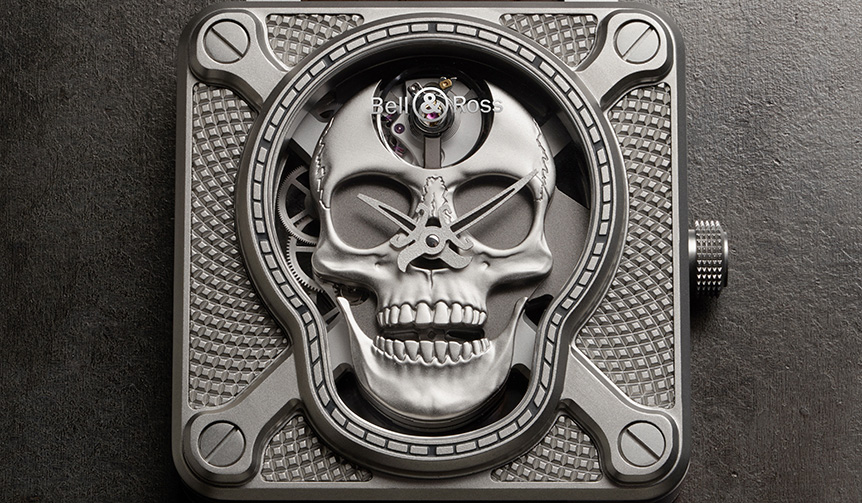 スカルトレンドを牽引してきたベル＆ロス最新作「ラッフィング スカル」｜Bell & Ross ギャラリー