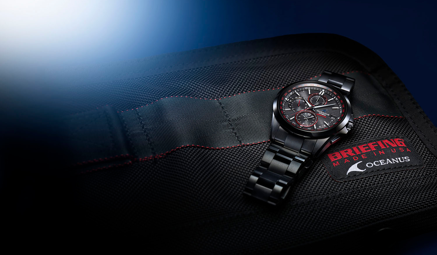 オシアナスに映し出すBRIEFINGの洗練された世界観｜CASIO　ギャラリー