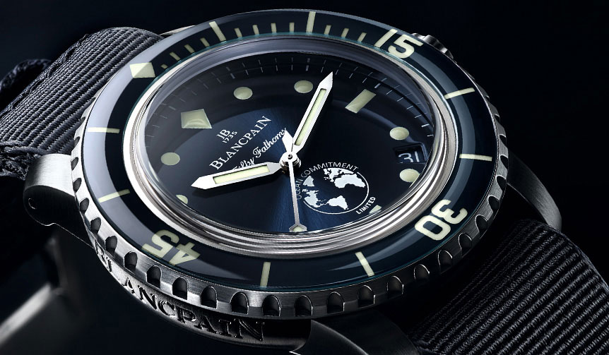 ブランパンがオーシャン コミットメント限定タイムピース第3弾を発表｜BLANCPAIN　ギャラリー