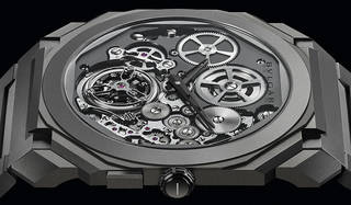 ブルガリの様式美が炸裂。「オクト フィニッシモ トゥールビヨン オートマティック」｜BVLGARI　ギャラリー