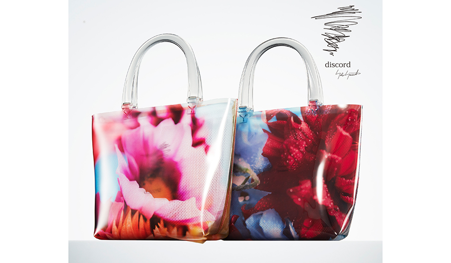 ディスコード ヨウジヤマモト×蜷川実花、花の写真をもちいたクリアバッグを発表｜discord Yohji Yamamoto　ギャラリー