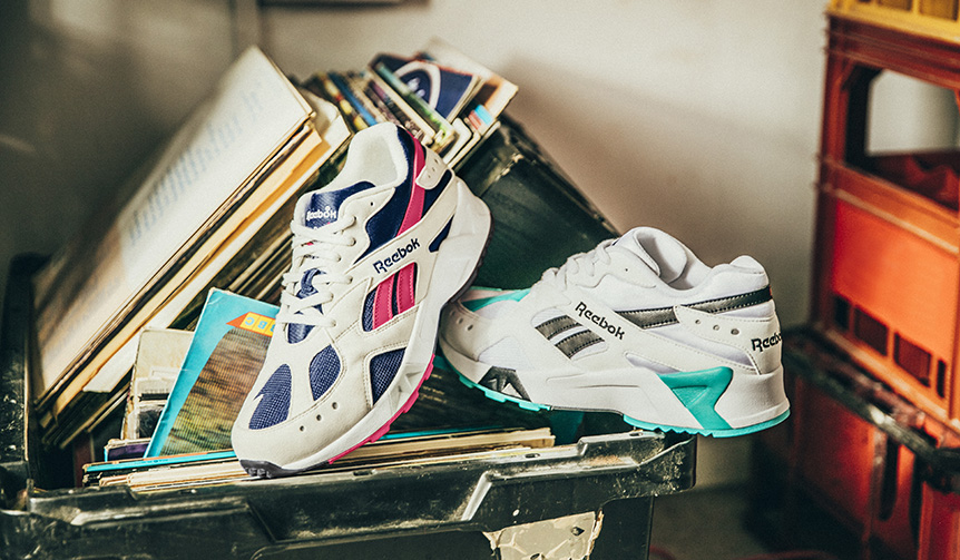 リーボック、90年代のランニングシューズ「AZTREK」をオリジナルカラーで初復刻｜Reebok ギャラリー