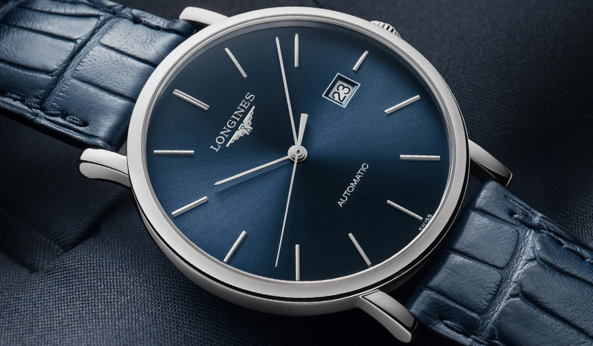 ロンジンのエレガントコレクションに新色ブルーがラインナップ｜LONGINES　ギャラリー