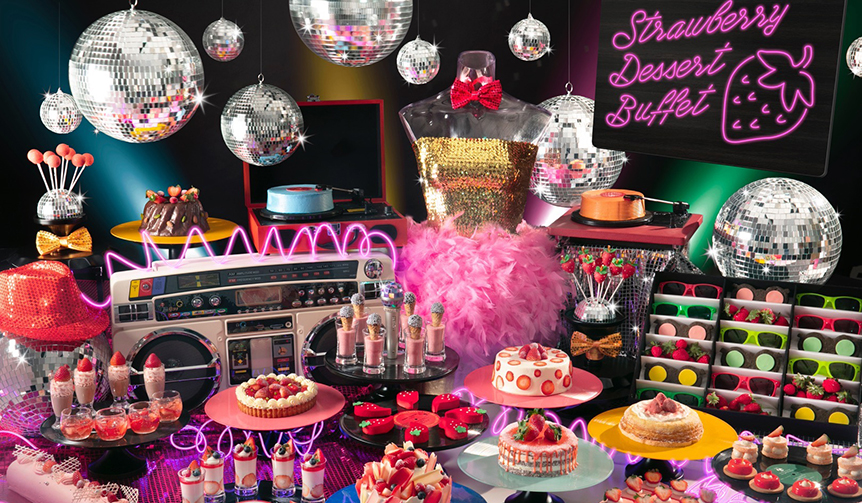 ダサかわいい?!　ストロベリーデザートビュッフェ｜Hilton TOKYO ODAIBA ギャラリー