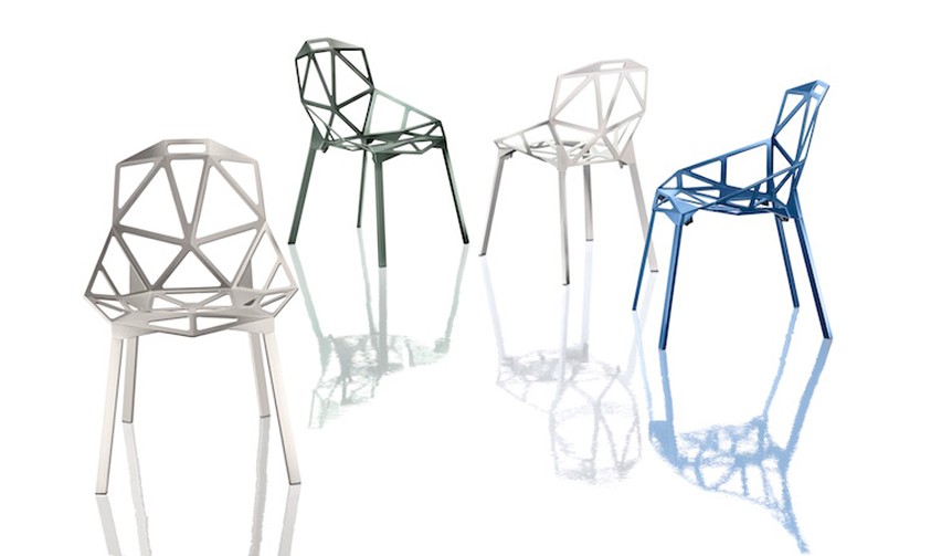 2017年のミラノサローネで発表された「CHAIR_ONE」のニューカラー｜MAGIS ギャラリー