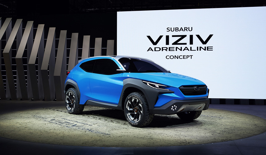 スバル、「BOLDER」デザインを反映させたコンセプトカーを世界初披露｜Subaru ギャラリー