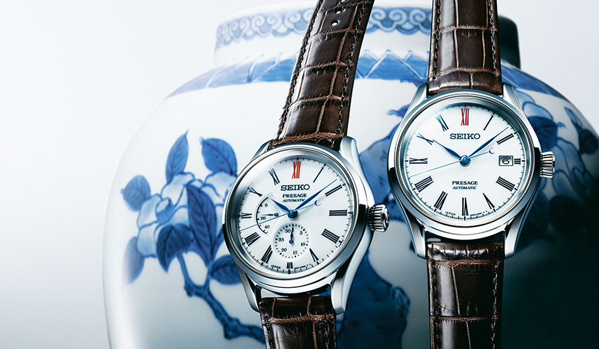 プレザージュが400年を超える歴史を持つ日本の伝統工芸、有田焼をダイアルに初採用｜SEIKO ギャラリー