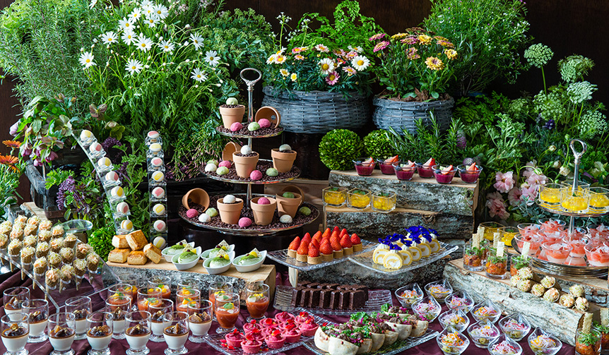 ヘルシーかつ高栄養のスイーツとセイボリーでビュッフェを楽しむ｜CONRAD TOKYO ギャラリー