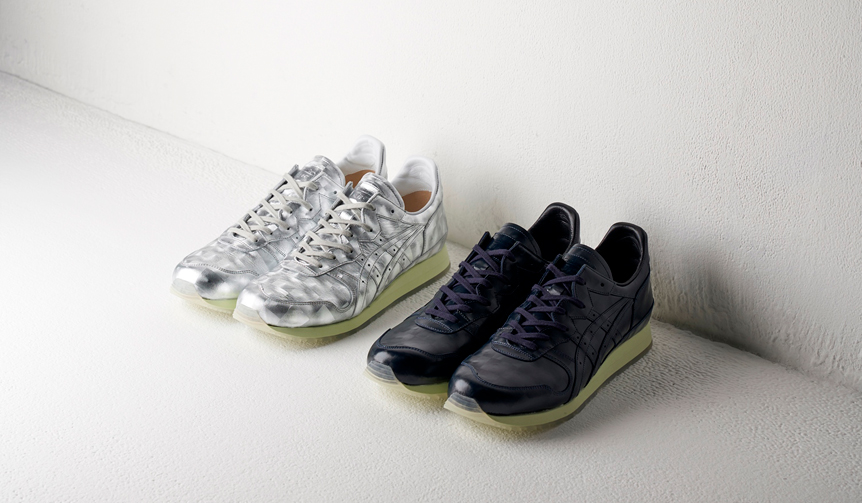 ホログラムパターンレザーを纏った「TIGER ALLY DELUXE」｜Onitsuka Tiger ギャラリー