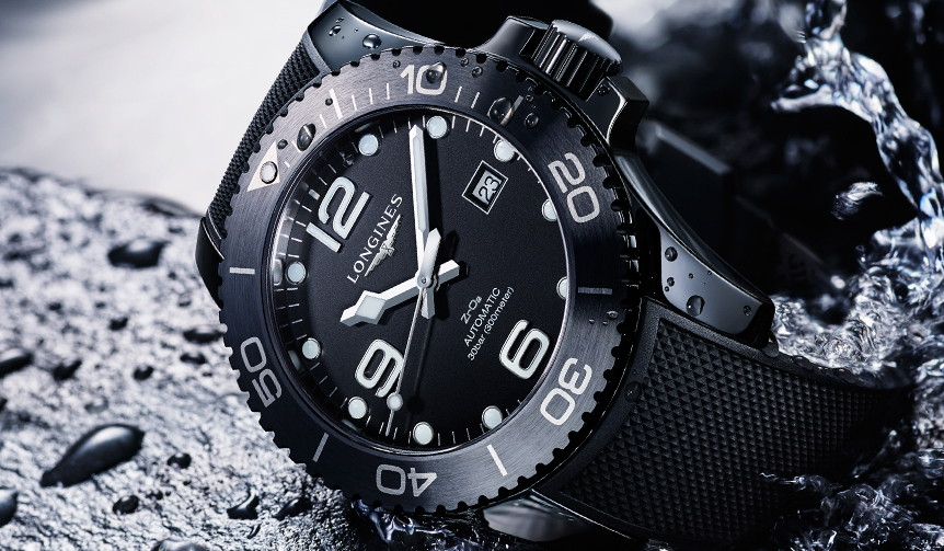 ロンジン初のフルセラミック製「ハイドロコンクエスト」が登場｜LONGINES　ギャラリー