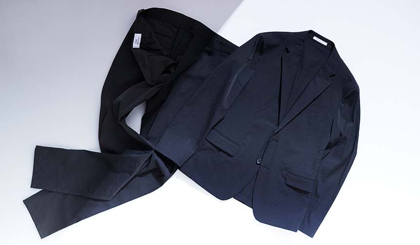 きちんとした見た目と快適な着心地を両立したセットアップ｜CK CALVIN KLEIN ギャラリー