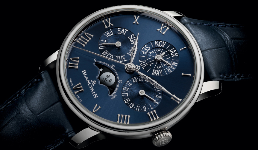 プラチナ素材を使用したブティック限定の最高級パーペチュアルカレンダー｜BLANCPAIN　ギャラリー