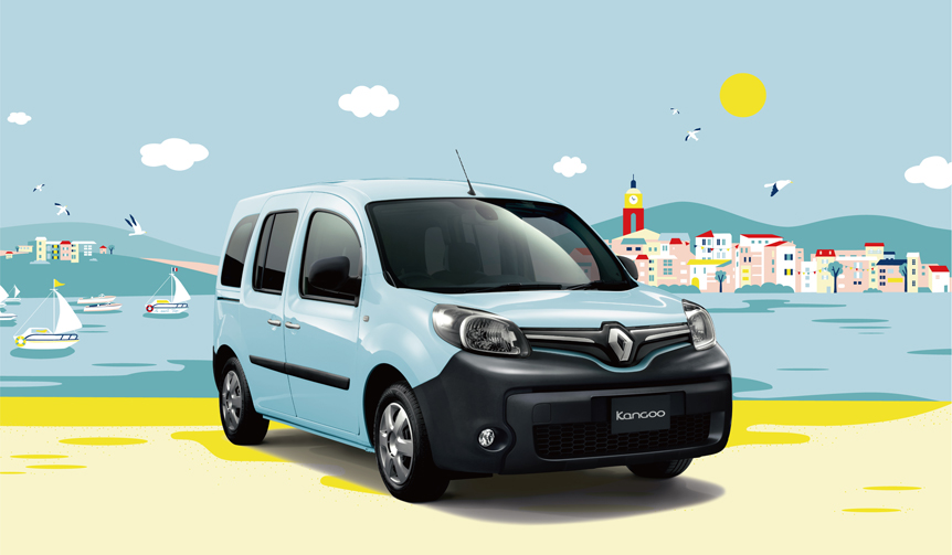 ルノー カングーに南フランスをイメージした限定モデル｜Renault ギャラリー