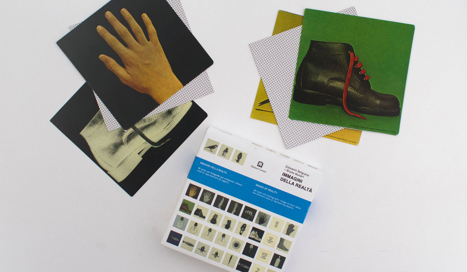 ブルーノ・ムナーリとジョヴァンニ・ベルグラノが1976年に制作した知育玩具｜Corraini　ギャラリー