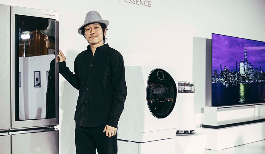 川上シュンが語る、アートとして進化したプレミアム家電の世界｜LG SIGNATURE　ギャラリー