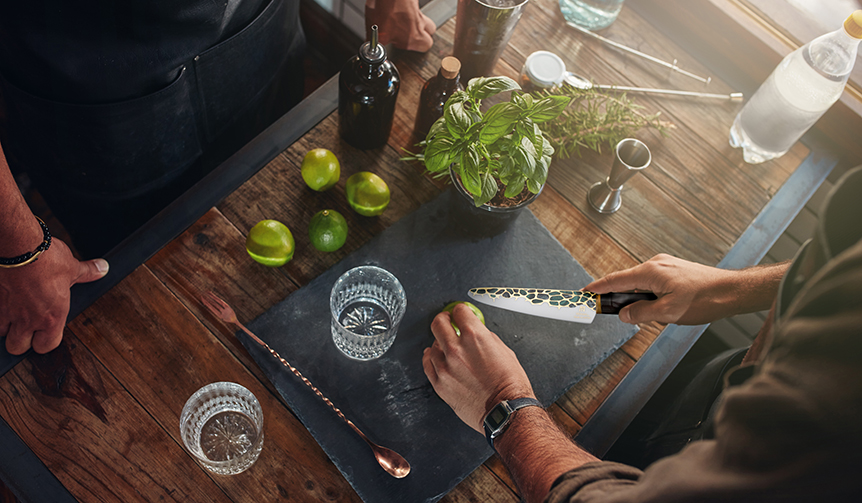 人前で切って見せたくなる！　ジュエリーテーブルナイフ｜Minova Ceramic Jewel Knives　ギャラリー