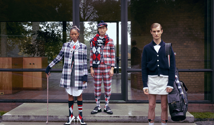 ゴルフユニフォームから着想を得た「THOM BROWNE.GOLF COLLECTION」｜THOM BROWNE　ギャラリー