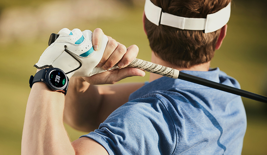ゴルフに最適化されたスマートウオッチ「Galaxy Gear S3 frontier Golf edition」｜Galaxy ギャラリー