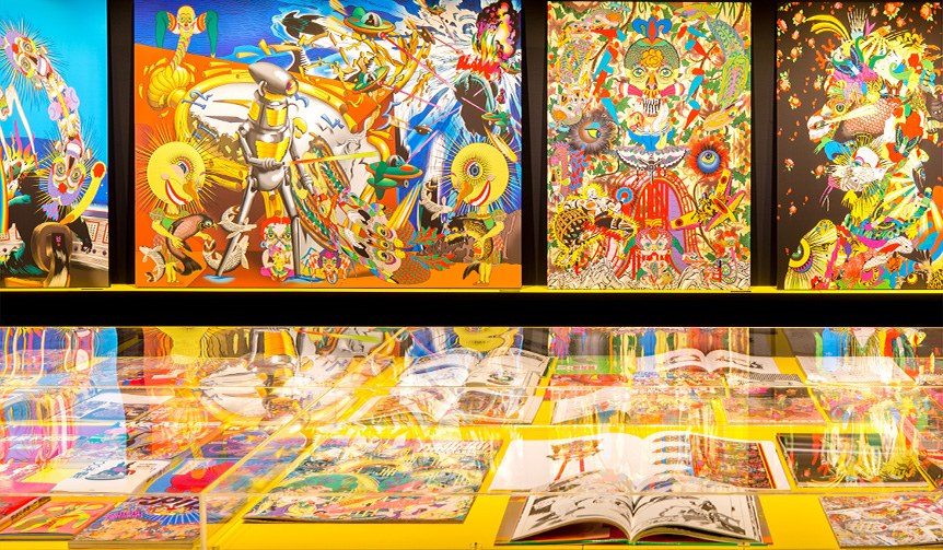 鬼才・田名網敬一の作品を網羅。「田名網敬一の現在 -Keiichi Tanaami Dialogue」展｜ART　ギャラリー