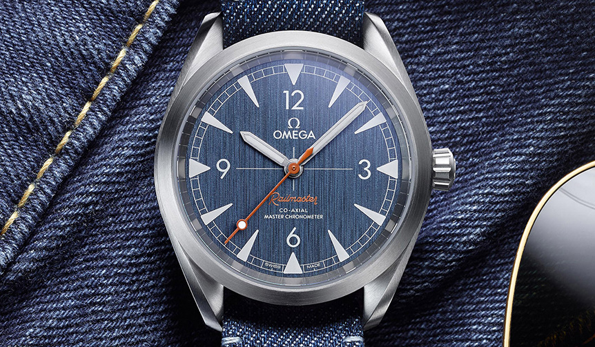 ブルージーンズスタイルへと一新。「レイルマスター マスター クロノメーター」｜OMEGA　ギャラリー