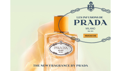 シリーズ初の柑橘系の香り「インフュージョン ドゥ プラダ マンダリン」｜PRADA　ギャラリー