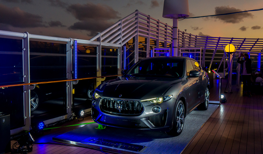 マセラティがレヴァンテGTSを船上で日本初披露｜Maserati ギャラリーへ