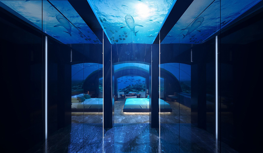モルディブに誕生した世界初の水中レジデンス｜Conrad Maldives Rangali Island　ギャラリー