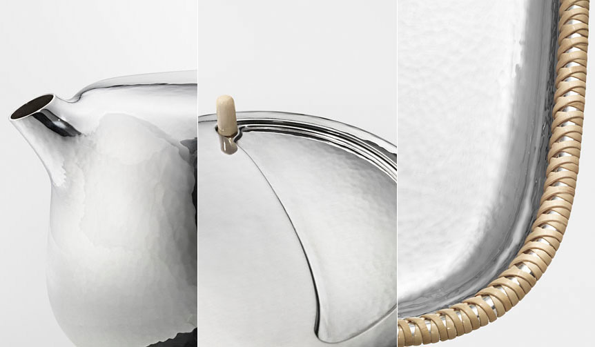 世界10セットのみ マーク ニューソンデザインのティーポット登場|GEORG JENSEN